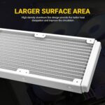 Ant Esports ICE-240 ARGB CPU Liquid Cooler (White) - Image 6