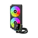 Ant Esports ICEStorm-240 ARGB CPU Liquid Cooler with Temperature Displa