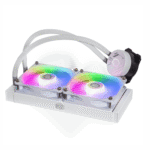 Cooler Master MasterLiquid 240L Core ARGB 240mm CPU Liquid Cooler (White) - Image 4