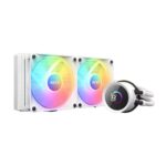 Nzxt Kraken 240 RGB White CPU Liquid Cooler with LCD Display