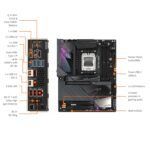 GIGABYTE X870E AORUS Master WIFI ATX Motherboard - Image 2