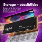 Crucial P310 500GB NVMe Gen4 SSD - Image 2