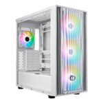 Cooler Master MasterBox 600 ARGB White E-ATX Mid Tower Case