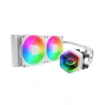 Cooler Master MasterLiquid 240mm Core II ARGB White CPU Liquid Cooler - Image 2