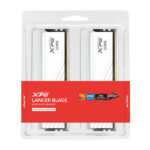 Adata XPG Lancer Blade RGB White 32GB (16GBx2) 6000MHz CL30 DDR5 RAM - Image 3