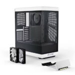 Hyte Y40 TG Black and White ATX Mid Tower Case - Image 5
