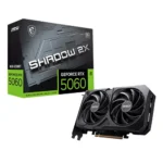 MSI RTX 5060 Shadow 2X OC 8GB GDDR7 Graphics Card