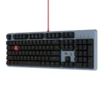 Dawg HighKEY 685 RGB Mechanical Gaming Keyboard with Fiery Red Switches RGB Backlighting and Double Shot PBT Keycaps