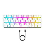 Ant Esports MK1500 Mini RGB White Wireless Gaming Keyboard - Image 2