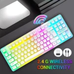 Ant Esports MK720 Pro V2 TKL White RGB Wireless Keyboard - Image 3