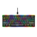 Ant Esports MK1300 V2 Mini Mechanical Gaming Keyboard with Blue Switches and RGB Lighting