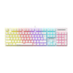 Ant Esports MK3400 Pro V3 White Mechanical Gaming Keyboard with Red Switches - Image 4