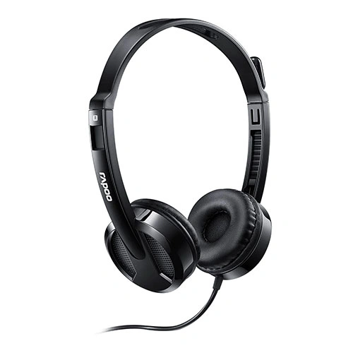 h100-black-image-main Rapoo H100 Stereo Headset