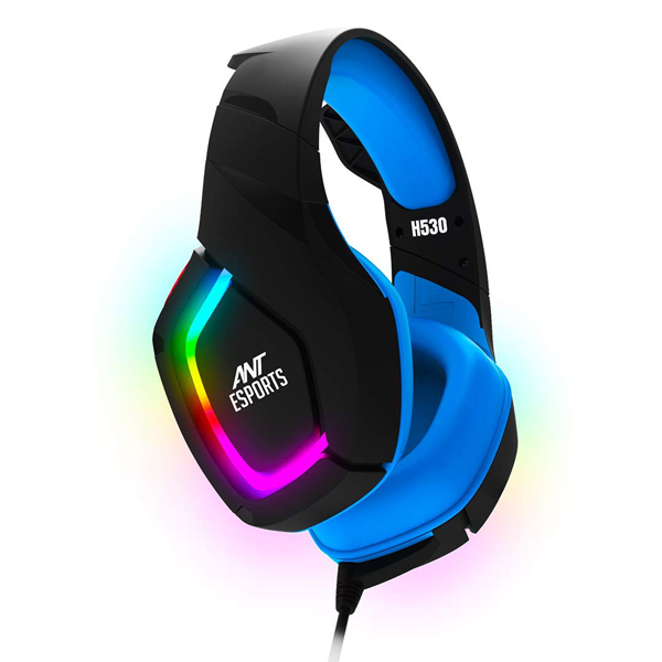 h530-blue-image-main Ant Esports H530 Black-Blue Multi Platform Pro RGB Gaming Headset